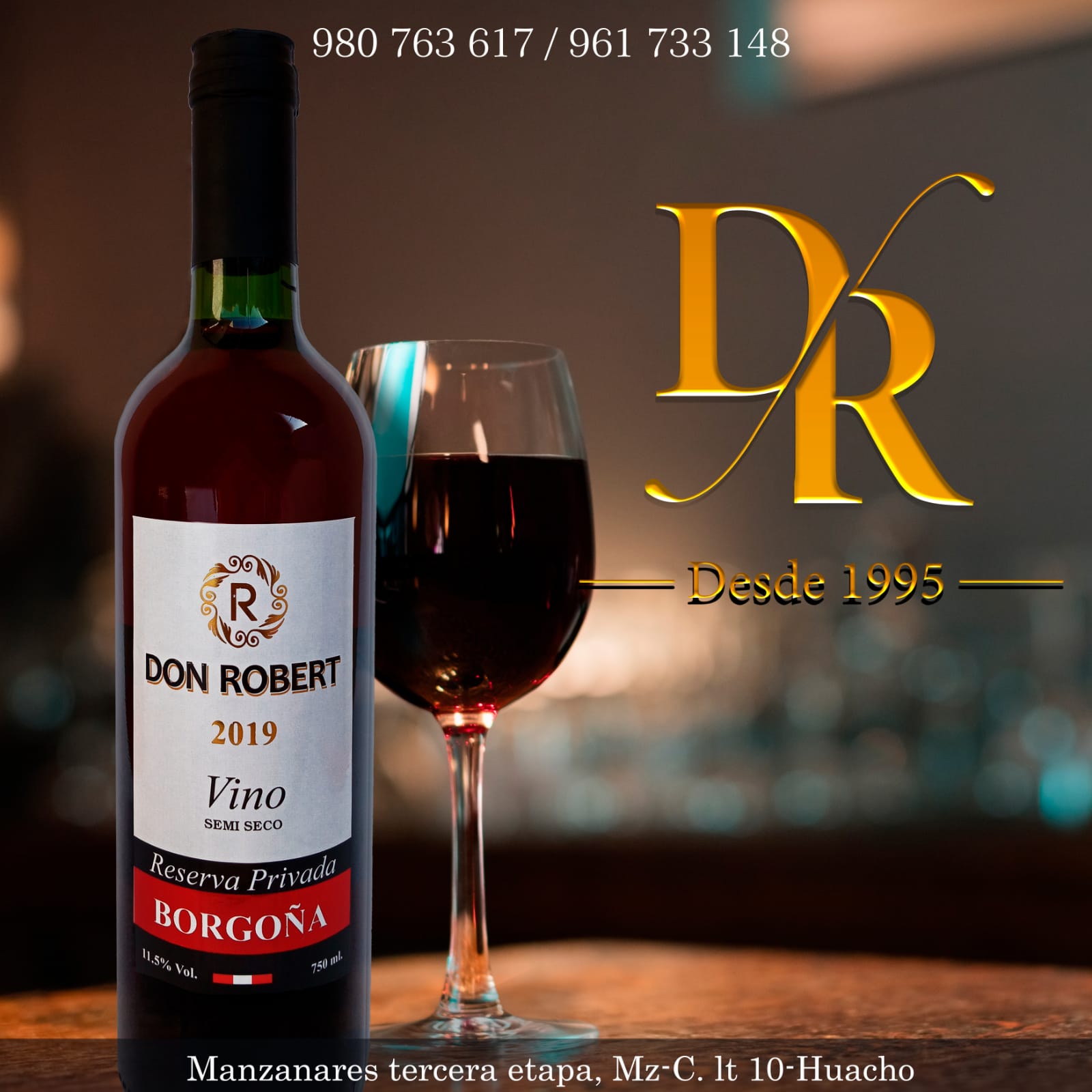 Vino Semiseco Borgoña 